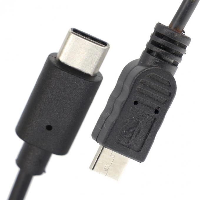1M 2M 3M USB 타입 C에서 마이크로 A B 5 PIN USB OTG 데이터 케이블 1