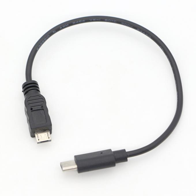 1M 2M 3M USB 타입 C에서 마이크로 A B 5 PIN USB OTG 데이터 케이블 4