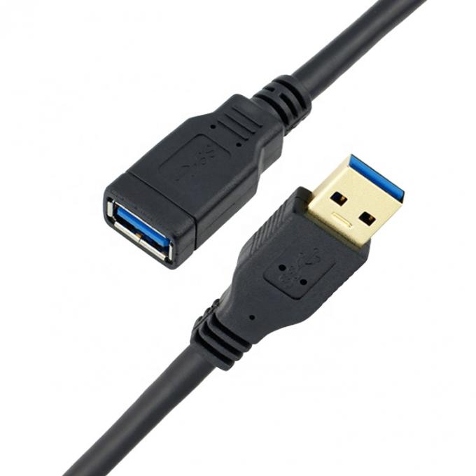 컴퓨터용 고속 5Gbps 1M USB 3.0 남성에서 여성 USB 3.0 타입 A 확장 케이블 2