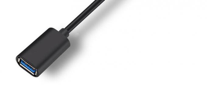 전화 노트북용 USB 타입 C 남성에서 USB 2.0 여성 OTG 어댑터 케이블 6
