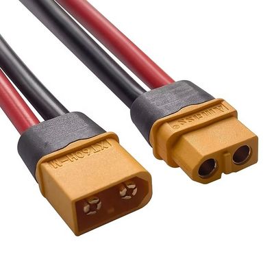 주문 10AWG 12AWG 남성에서 여성 XT60 XT60H 커넥터 연장 어댑터 케이블 RC 배터리 발전소 태양 전지 패널 online manufacture