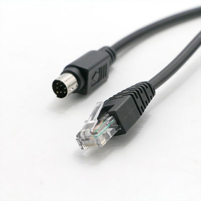 주문 커스텀 1m 2m 3m 남성에서 남성 여성 RJ45에서 6 8 PIN 미니 딘 케이블 online manufacture