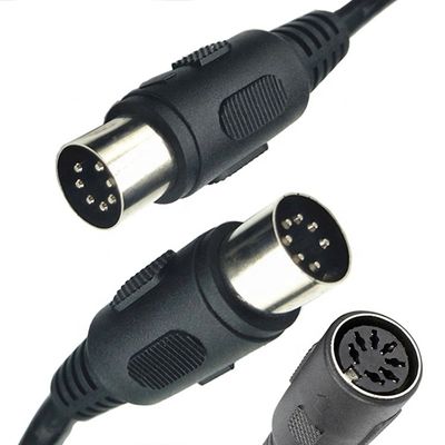 주문 커스터마이징 1m 3m 5m 남성에서 남성 여성 7 PIN DIN 연장 케이블 online manufacture