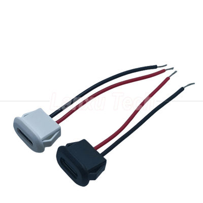 주문 램프 차량용 유체성 USB 타입 C 2핀 여성 소켓 와이어 케이블 online manufacture