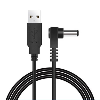 주문 사용자 정의 USB 남성 오른쪽 각 5.5 X 2.1mm 2.5 3.5 1.35 커넥터 남성 DC 케이블 online manufacture