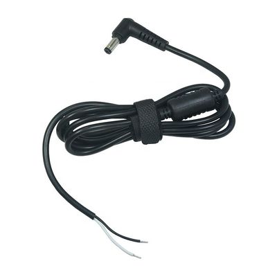 주문 사용자 지정 90도 오른쪽 천사 DC 배럴 잭 남성 여성 오픈 Pigtail DC 전원 충전 케이블 online manufacture