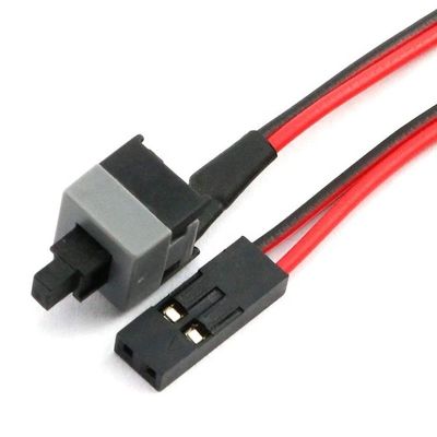주문 2 핀 SW PC 케이스 메인보드 스위치 컴퓨터 재설정 전원 ATX 케이블 online manufacture