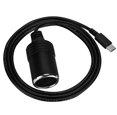 주문 PD 충전 12v 출력 USB 타입 C 남성에서 담배 라이트러 여성 소켓 플러그 전원 어댑터 케이블 자동차 online manufacture