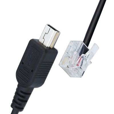 주문 사용자 정의 어셈블리 미니 B 5p USB RJ9 RJ11 케이블 online manufacture