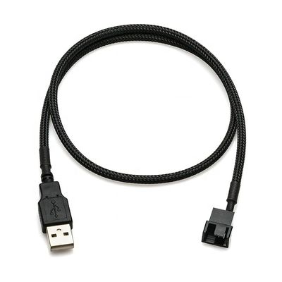 주문 3 핀 4 핀 모렉스 여성 PWM 5V 팬 전원 공급 장치 어댑터 커넥터 케이블 컴퓨터 냉각기 online manufacture