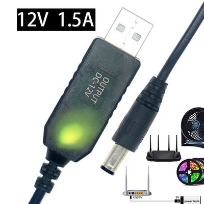 주문 QC3.0 QC2.0 QC 충전 큰 출력 12V 1.5A 9V 2A 5V에서 12V USB 충전 케이블 라우터 LED 스트립 online manufacture