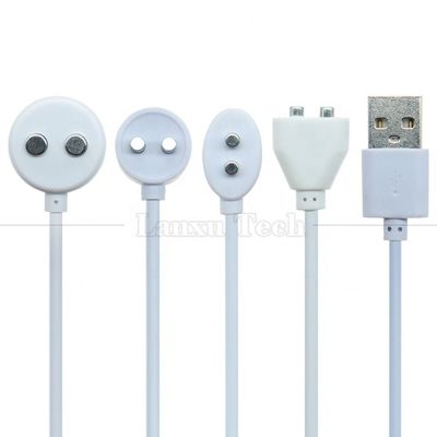 주문 2 PIN USB 자기 전기 치아 브러쉬 아름다움 도구 성인 성 장난감 진동기 충전 케이블 online manufacture