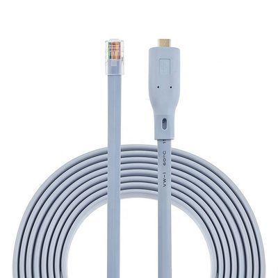 주문 시스코 라우터 스위치용 6FT USB 타입 C에서 RJ45 시리즈 어댑터 콘솔 케이블 플러그 앤 플레이 online manufacture