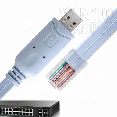 주문 높은 호환성 WIN7 WIN8 10 Cisco 라우터 모?? 스위치에 대한 플러그 앤 플레이 USB 콘솔 케이블 online manufacture