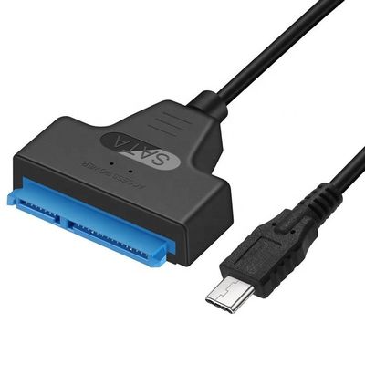 주문 고속 5Gbps SDD HDD 하드 드라이브 2.5 인치 USB 타입 C 3.1 Sata 어댑터 케이블 online manufacture