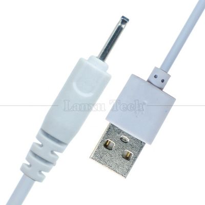 주문 고품질 0.5M 1M 2M 3M 흰색 검은색 DC 2.0 0.6mm 충전 USB 케이블 진동기 online manufacture