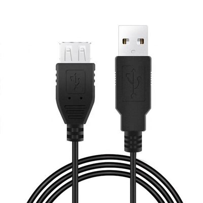 주문 사용자 지정 OEM 1m 2m 데이터 충전 남성에서 여성 USB 2.0 타입 A 확장 케이블 online manufacture