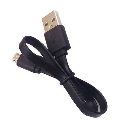 주문 USB 케이블에 짧은 블랙 화이트 누들 플래트 마이크로 V8 online manufacture