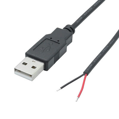5V USB를 열기 위해 LED 스트립 라이트 램프에 대한 피그테일 전원 충전 케이블