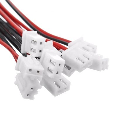 2 핀 여성 남성 JST XH 2.54mm 피치 커넥터 와이어 허리케이블