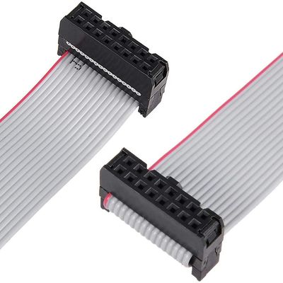 10PIN 20PIN 40IN 여성으로 여성 소켓 2.54mm 평면 IDC 리본 케이블