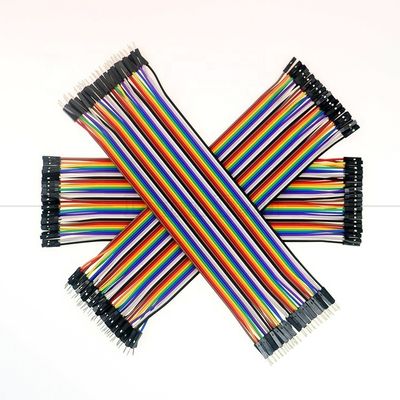 10cm 20cm 30cm 여성으로 여성으로 남성으로 남성 40 핀 듀폰 커넥터 브로드보드 GPIO 점퍼 와이어 아두이노 라즈베리 파이