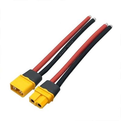 12AWG 100mm 150mm 실리콘 와이어 XT60 XT60H XT60U 커넥터 남성 여성 껍질 하우징 플러그 케이블 배터리 FPV