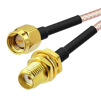 RG316 코아시얼 RF SMA 남성에서 SMA 여성 점퍼 커넥터 안테나 확장 케이블 Wifi 햄 라디오 GPS