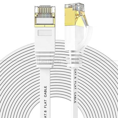 1m 5m 10m UTP FTP 쉴드 Cat5 Cat5e Cat6 Ca6a Cat7 RJ45 라우터용 평면 이더넷 패치 네트워크 LAN 케이블