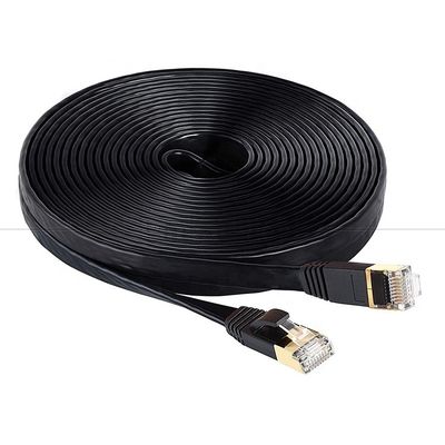 1M 3M 5M 10M UTP FTP 쉴드 Cat5 Cat5e Cat6 Ca6a Cat7 RJ45 평면 이더넷 패치 케이블