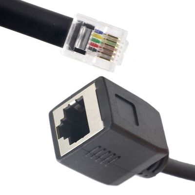 사용자 정의 남성에서 여성 소켓 Cat5 Cat5e Cat6 Cat7 8P8C RJ45 8p8c 이더넷 네트워크 확장 케이블