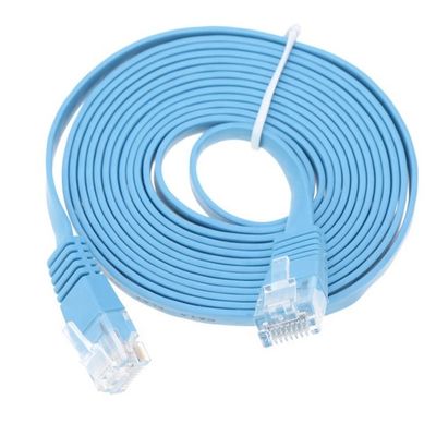 UTP STP 산업용 Cat5 Cat5e Cat6 Cat7 Cat8 평면 RJ45 패치 코드 네트워크 LAN 이더넷 확장 케이블