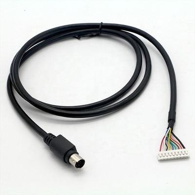 CUSTOM S 비디오 8 PIN 미니 DIN 9 PIN JST 커넥터 PC 엔진 컨트롤러 케이블