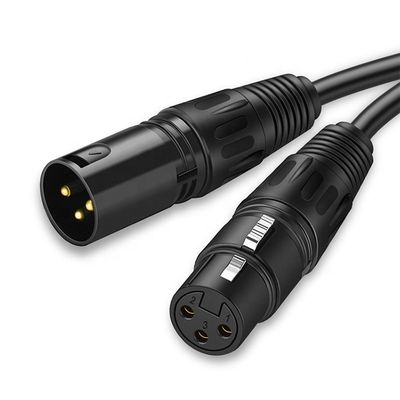 1m 3m 5m 3 PIN 커넥터 XLR 오디오 잭 남성 XLR 여성 DMX 케이블