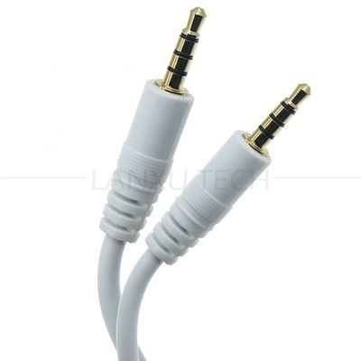 3.5mm 남성에서 남성 여성 스테레오 AUX 3 폴 TRS 4 폴 TRRS 모노 잭 마이크 패치 오디오 확장 케이블