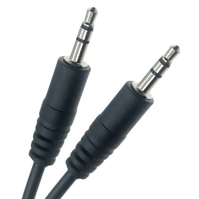 OEM 커스터마이징 1M 2M 3M 5M 10M 3 폴 TRS 남성에서 남성 3.5mm Aux 스테레오 잭 오디오 확장 케이블