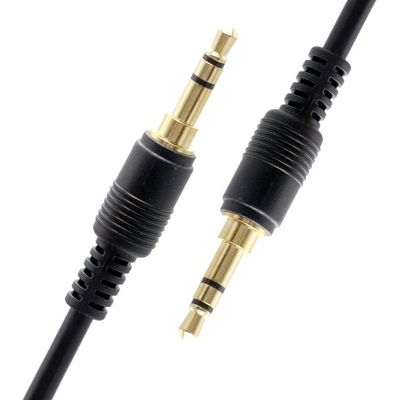 OEM 골드 플래팅 1M 2M 3M 남성에서 남성 3.5mm 잭 보조 스피커 스테레오 오디오 케이블