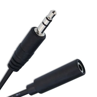 1m 3m 5m 3 Pole Trs 남성에서 여성 3.5mm 오디오 잭 케이블
