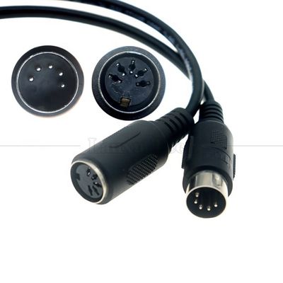 고품질 1M 2M 3M 5M 10M 남성에서 여성 5PIN DIN 커넥터 CCTV 카메라 TV용 MIDI 전원 연결 연장 케이블