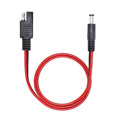 14AWG DC 플러그 5.5x2.1mm 남성에서 SAE 2 핀 커넥터 확장 케이블 자동차 RV 태양 전지 패널