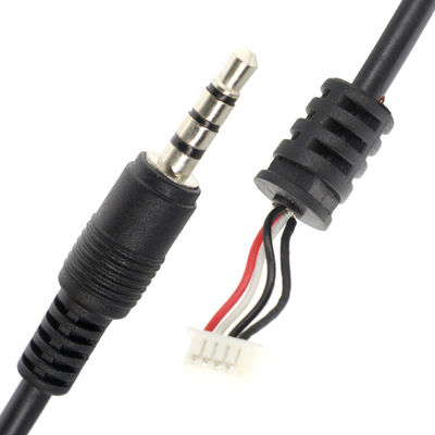 커스텀 어셈블리 1M 2M 3M 3.5mm TRRS 오디오 DC 잭에서 JST 2.0mm 2.54mm 피치 케이블