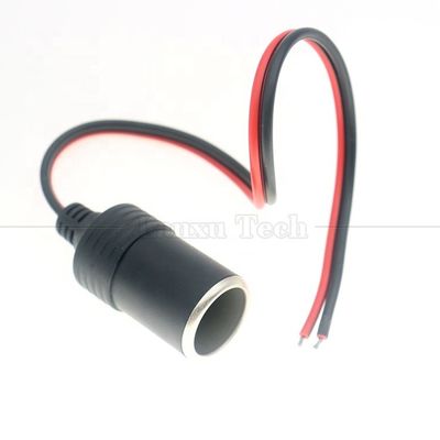 12V 24V 10A 18AWG DC 자동차 담배 연소기 여성 소켓 플러그 전원 어댑터 연장 케이블