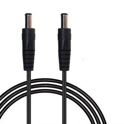 OEM 1M 3M 12V 5V 남성에서 남성 2 코어 5.5X2.5mm 5.5X2.1mm 1.35x3.5mm DC 전원 케이블