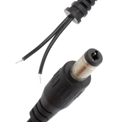 DC 입력 배럴 잭 2.1x5.5mm 남성 여성 오픈 Pigtail DC 전원 케이블