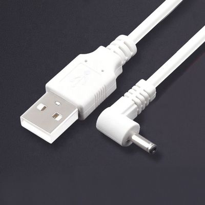 사용자 정의 90도 각 1m USB에서 DC 남성 3.5x1.35mm 전원 확장 케이블