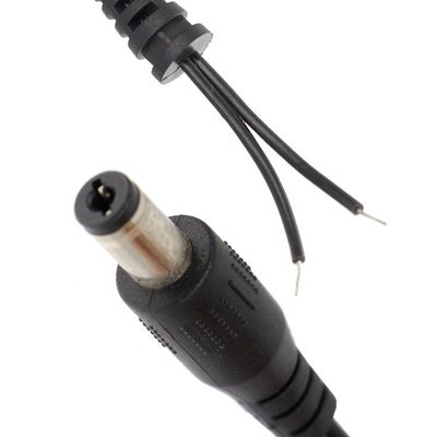 DC 공급 입력 배럴 잭 2.1x5.5mm 남성 여성 오픈 Pigtail SR DC 전원 케이블