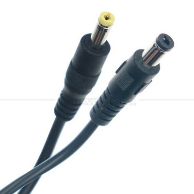 고품질 18 20 22 24 26 28 AWG 5.5x2.1mm 남성에서 4.0x1.7mm 잭 남성 DC 전원 충전 연장 케이블
