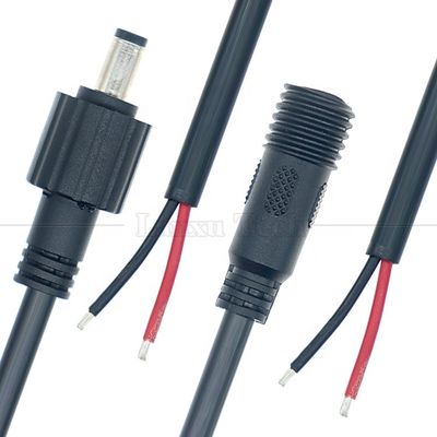 방수 IP68 IP67 남성에서 여성 5.5X2.1mm 5.5x2.5mm 3.5x1.35mm 잭 DC 전원 확장 케이블
