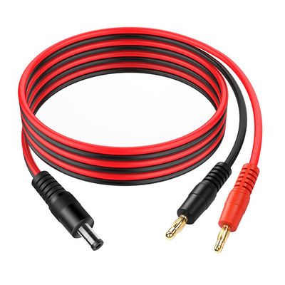 12v DC 5.5mm X 2.1mm 남성 4mm 바나나 플러그 케이블