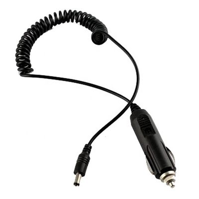 12V 스프링 코일드 자동차 DC 잭 5.5x2.1mm 담배 켜기 연장 케이블